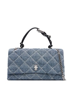 Torebka Marc Jacobs The Quilted Denim Dual Convertible 2P5HCR019H03 Niebieski ze sklepu eobuwie.pl w kategorii Torebki damskie - zdjęcie 186099010
