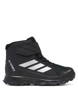 Trekkingi adidas Terrex Snow Cw JR4188 Czarny ze sklepu eobuwie.pl w kategorii Buty sportowe dziecięce - zdjęcie 186099030
