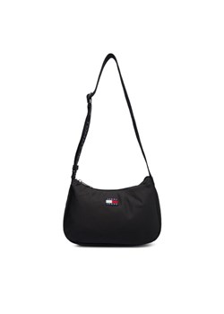 Torebka Tommy Jeans Tjw Ess Daily Shoulder Bag AW0AW17888 Czarny ze sklepu eobuwie.pl w kategorii Listonoszki - zdjęcie 186099124