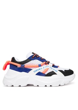 Sneakersy Versace Jeans Couture Fondo Speedtrack 79YA3SC3 Biały ze sklepu eobuwie.pl w kategorii Buty sportowe męskie - zdjęcie 186099190