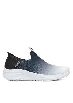 Sneakersy Skechers Ultra Flex 3.0 150183/BKW Czarny ze sklepu eobuwie.pl w kategorii Buty sportowe damskie - zdjęcie 186099243