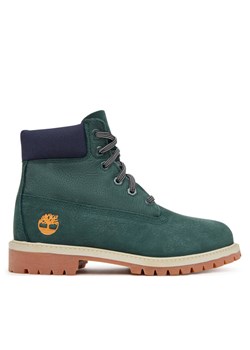 Trapery Timberland Premium 6-Inch Waterproof TB0A6BETEO61 Khaki ze sklepu eobuwie.pl w kategorii Buty zimowe dziecięce - zdjęcie 186099253