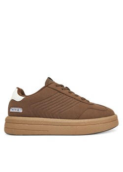 Sneakersy TWINSET 252TGT01E Brązowy ze sklepu eobuwie.pl w kategorii Buty sportowe damskie - zdjęcie 186099302