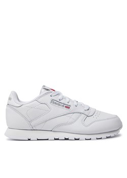 Sneakersy Reebok Classic Leather 50172 Biały ze sklepu eobuwie.pl w kategorii Buty sportowe dziecięce - zdjęcie 186099412