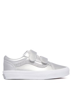 Tenisówki Vans Old Skool V VN000CYA7VF1 Srebrny ze sklepu eobuwie.pl w kategorii Trampki dziecięce - zdjęcie 186099424