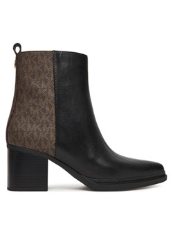 Botki MICHAEL Michael Kors Lex 40F5LXME6L Czarny ze sklepu eobuwie.pl w kategorii Botki - zdjęcie 186099432