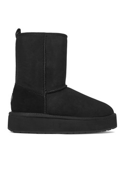 Śniegowce EMU Australia Stinger Lo Flatform W13190 Czarny ze sklepu eobuwie.pl w kategorii Śniegowce damskie - zdjęcie 186099561