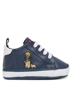 Niechodki Polo Ralph Lauren RL03477410 Granatowy ze sklepu eobuwie.pl w kategorii Buty sportowe dziecięce - zdjęcie 186099562