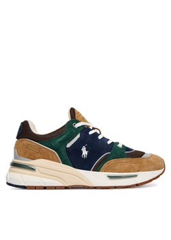 Sneakersy Polo Ralph Lauren Trackstr 250 809973978001 Brązowy ze sklepu eobuwie.pl w kategorii Buty sportowe męskie - zdjęcie 186099761