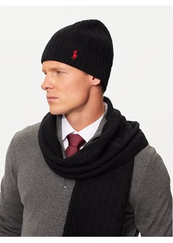 Czapka Polo Ralph Lauren 449959346001 Czarny ze sklepu eobuwie.pl w kategorii Czapki zimowe męskie - zdjęcie 186099791
