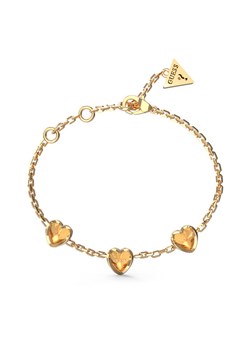 Bransoletka Guess JUBB04 611JW Złoty ze sklepu eobuwie.pl w kategorii Bransoletki - zdjęcie 186099794