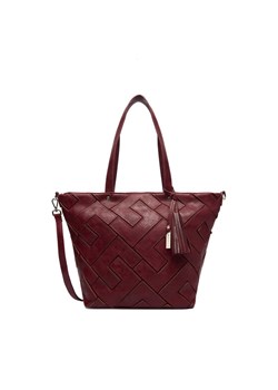 Torebka Lasocki C-MLP-E-025-05 Bordowy ze sklepu eobuwie.pl w kategorii Torby Shopper bag - zdjęcie 186099832
