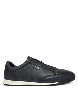 Sneakersy BOSS Nitan 50552880 Granatowy - id: 0000305486905 - marki BOSS HUGO BOSS - 186099864 Sneakersy BOSS Nitan 50552880 Granatowy ze sklepu eobuwie.pl w kategorii Buty sportowe męskie - zdjęcie 186099864