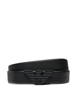 Pasek Męski Emporio Armani Y4S642 YQ48K 81386 Czarny ze sklepu eobuwie.pl w kategorii Paski męskie - zdjęcie 186099942