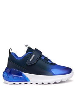 Sneakersy Geox J Activart Illuminus J56LYA 02A9J C4226 S Granatowy ze sklepu eobuwie.pl w kategorii Buty sportowe dziecięce - zdjęcie 186100000