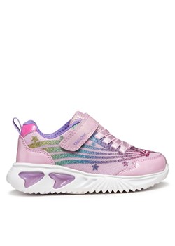 Sneakersy Geox J Assister J56E9B 0ASKN C8206 D Różowy ze sklepu eobuwie.pl w kategorii Buty sportowe dziecięce - zdjęcie 186100003