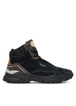 Sneakersy Pepe Jeans Darren Boot M PMS600011 Czarny ze sklepu eobuwie.pl w kategorii Buty sportowe męskie - zdjęcie 186100010