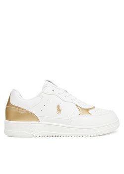 Sneakersy Polo Ralph Lauren Masters Court II RL03432102 Biały ze sklepu eobuwie.pl w kategorii Buty sportowe dziecięce - zdjęcie 186100031