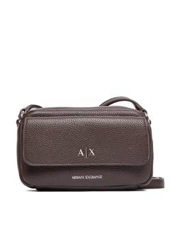 Torebka Armani Exchange XW001547 AF17019 U6304 Brązowy ze sklepu eobuwie.pl w kategorii Listonoszki - zdjęcie 186100221