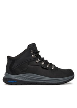 Trekkingi Skechers Meroe 205285 BLK Czarny ze sklepu eobuwie.pl w kategorii Buty trekkingowe męskie - zdjęcie 186100343