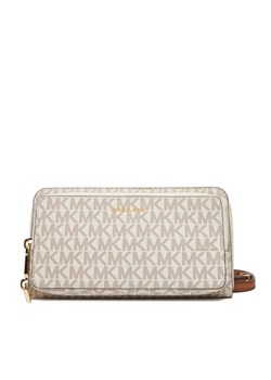 Torebka MICHAEL Michael Kors Jet Set 32F5GJ6C7B Beżowy ze sklepu eobuwie.pl w kategorii Listonoszki - zdjęcie 186100373