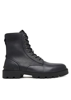 Trapery Pepe Jeans Ryan Top M PMS500005 Czarny ze sklepu eobuwie.pl w kategorii Buty zimowe męskie - zdjęcie 186100402