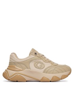 Sneakersy Guess FLFMRZ ELE12 Brązowy ze sklepu eobuwie.pl w kategorii Buty sportowe damskie - zdjęcie 186100423