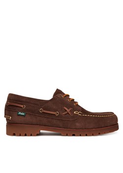 Mokasyny Polo Ralph Lauren Ranger Deck 812974979003 Brązowy ze sklepu eobuwie.pl w kategorii Mokasyny męskie - zdjęcie 186100433