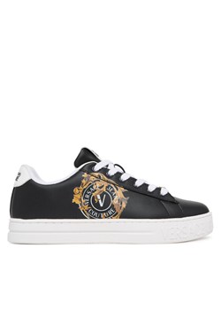 Sneakersy Versace Jeans Couture 79VA3SK3 Czarny ze sklepu eobuwie.pl w kategorii Buty sportowe damskie - zdjęcie 186100590