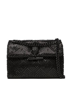 Torebka Kurt Geiger Fabric Mini Kensington 9546600609 Czarny ze sklepu eobuwie.pl w kategorii Kopertówki - zdjęcie 186100632
