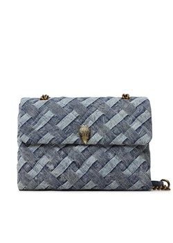Torebka Kurt Geiger Large Kensington Soft 9796588669 Granatowy ze sklepu eobuwie.pl w kategorii Listonoszki - zdjęcie 186100673