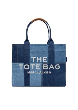 Torebka Marc Jacobs The Denim Large Tote Bag H018M06FA21 Niebieski ze sklepu eobuwie.pl w kategorii Torby Shopper bag - zdjęcie 186100712