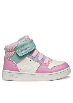Sneakersy Geox B Eclyper B465MA 000BC C1364 S Różowy ze sklepu eobuwie.pl w kategorii Buty sportowe dziecięce - zdjęcie 186100750