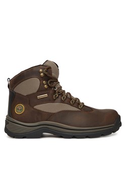 Trekkingi Timberland Chocorua Waterproof TB1151302101 Brązowy ze sklepu eobuwie.pl w kategorii Buty trekkingowe męskie - zdjęcie 186100851