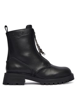 Trapery Pepe Jeans Stacy Hug W PLS500024 Czarny ze sklepu eobuwie.pl w kategorii Workery damskie - zdjęcie 186100924
