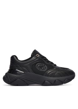 Sneakersy Guess FLFMRZ ELE12 Czarny ze sklepu eobuwie.pl w kategorii Buty sportowe damskie - zdjęcie 186100930