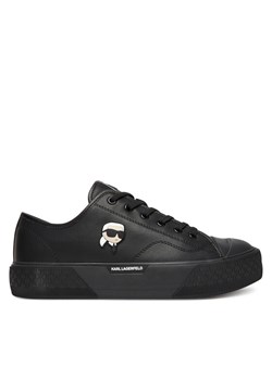 Sneakersy KARL LAGERFELD KL95025 Czarny ze sklepu eobuwie.pl w kategorii Buty sportowe męskie - zdjęcie 186100943