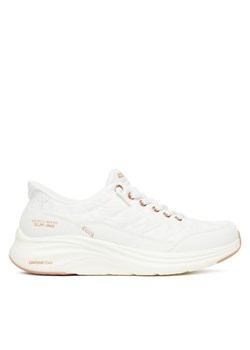 Sneakersy Skechers Contour Foam 150413/WTRG Biały ze sklepu eobuwie.pl w kategorii Buty sportowe damskie - zdjęcie 186100963