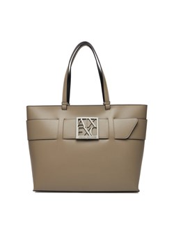 Torebka Armani Exchange 949127 0A874 U6242 Brązowy ze sklepu eobuwie.pl w kategorii Torby Shopper bag - zdjęcie 186100981
