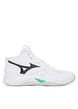 Buty halowe Mizuno Wave Momentum Pro Mid V1GA2545 Biały ze sklepu eobuwie.pl w kategorii Buty sportowe męskie - zdjęcie 186100984