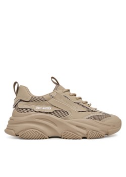 Sneakersy Steve Madden SM11004652 Beżowy ze sklepu eobuwie.pl w kategorii Buty sportowe damskie - zdjęcie 186101082