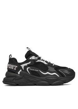 Sneakersy Plein Sport Track-King Mag FAES USC0843 STE003N Czarny ze sklepu eobuwie.pl w kategorii Buty sportowe męskie - zdjęcie 186101234