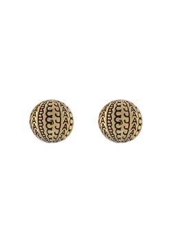 Kolczyki Marc Jacobs The Monogram Stud 2S4JER001J53 Złoty ze sklepu eobuwie.pl w kategorii Kolczyki - zdjęcie 186101274