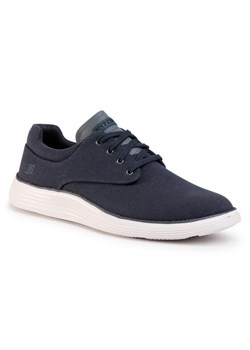 Sneakersy Skechers Burbank 204083/NVY Granatowy ze sklepu eobuwie.pl w kategorii Buty sportowe męskie - zdjęcie 186101323