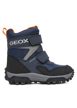 Śniegowce Geox J Himalaya B Abx J46FRE 0FU50 C0659 S Granatowy ze sklepu eobuwie.pl w kategorii Buty zimowe dziecięce - zdjęcie 186101350