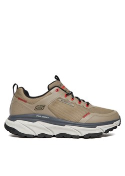 Trekkingi Skechers D'Lux Journey 237419 TPBK Szary ze sklepu eobuwie.pl w kategorii Buty trekkingowe męskie - zdjęcie 186101424