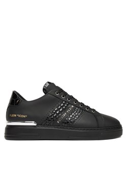 Sneakersy PHILIPP PLEIN FAES USC0809 PLE075N Czarny ze sklepu eobuwie.pl w kategorii Buty sportowe męskie - zdjęcie 186101481