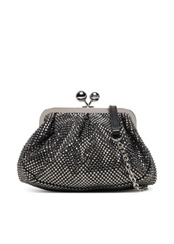 Torebka Weekend Max Mara Emy 2525516135650 Czarny ze sklepu eobuwie.pl w kategorii Kopertówki - zdjęcie 186101484