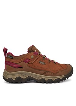 Trekkingi Keen Targhee IV Wp 1030690 Brązowy ze sklepu eobuwie.pl w kategorii Buty trekkingowe damskie - zdjęcie 186101540