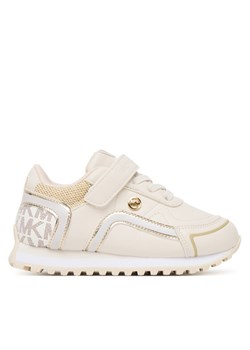 Sneakersy MICHAEL Michael Kors MK03003256 Écru ze sklepu eobuwie.pl w kategorii Buty sportowe dziecięce - zdjęcie 186101602